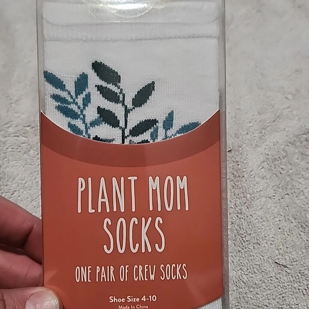 COPY - Plant Mom Socks Size 4-10